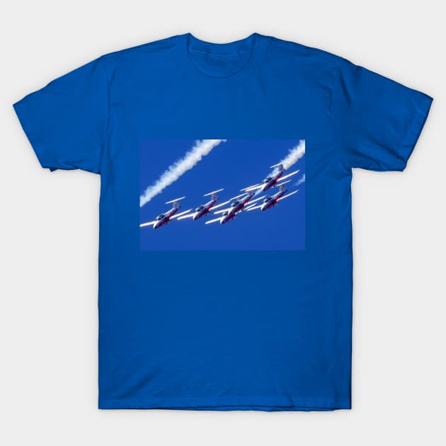 Canadian Forces Snowbirds T-Shirt by acefox1